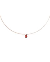 Collana Maman et Sophie Donna gocce in Argento Granato GC050GR